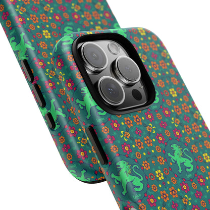 Tough Cases, Leo, Zodiac v3, Flower Pattern