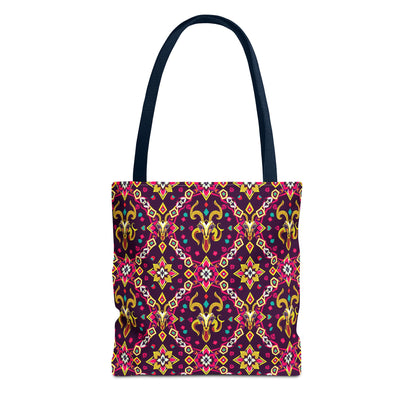 Tote Bag (AOP), Capricorn, Zodiac, Jewel Pattern