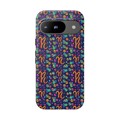 Tough Cases, Aquarius, Zodiac, Bubble Pattern