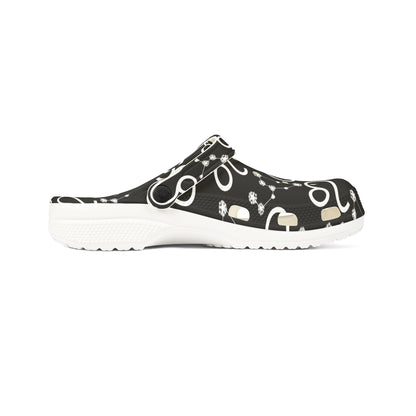 EVA Foam Rubber Shoes (AOP), Material 100% EVA, Leo Zodiac Design