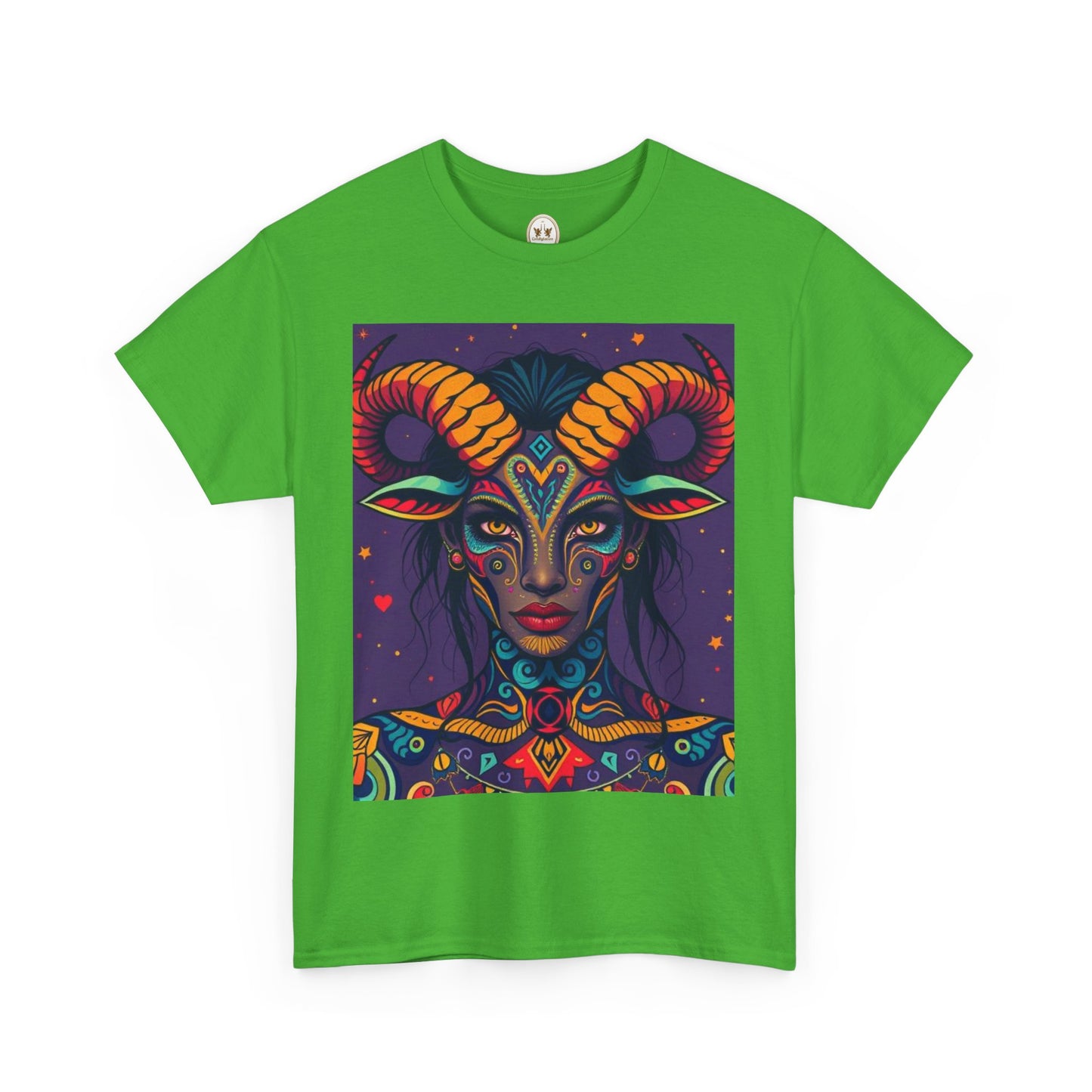 Unisex Heavy Cotton T-Shirt, Taurus, Zodiac v3, Sexy Art