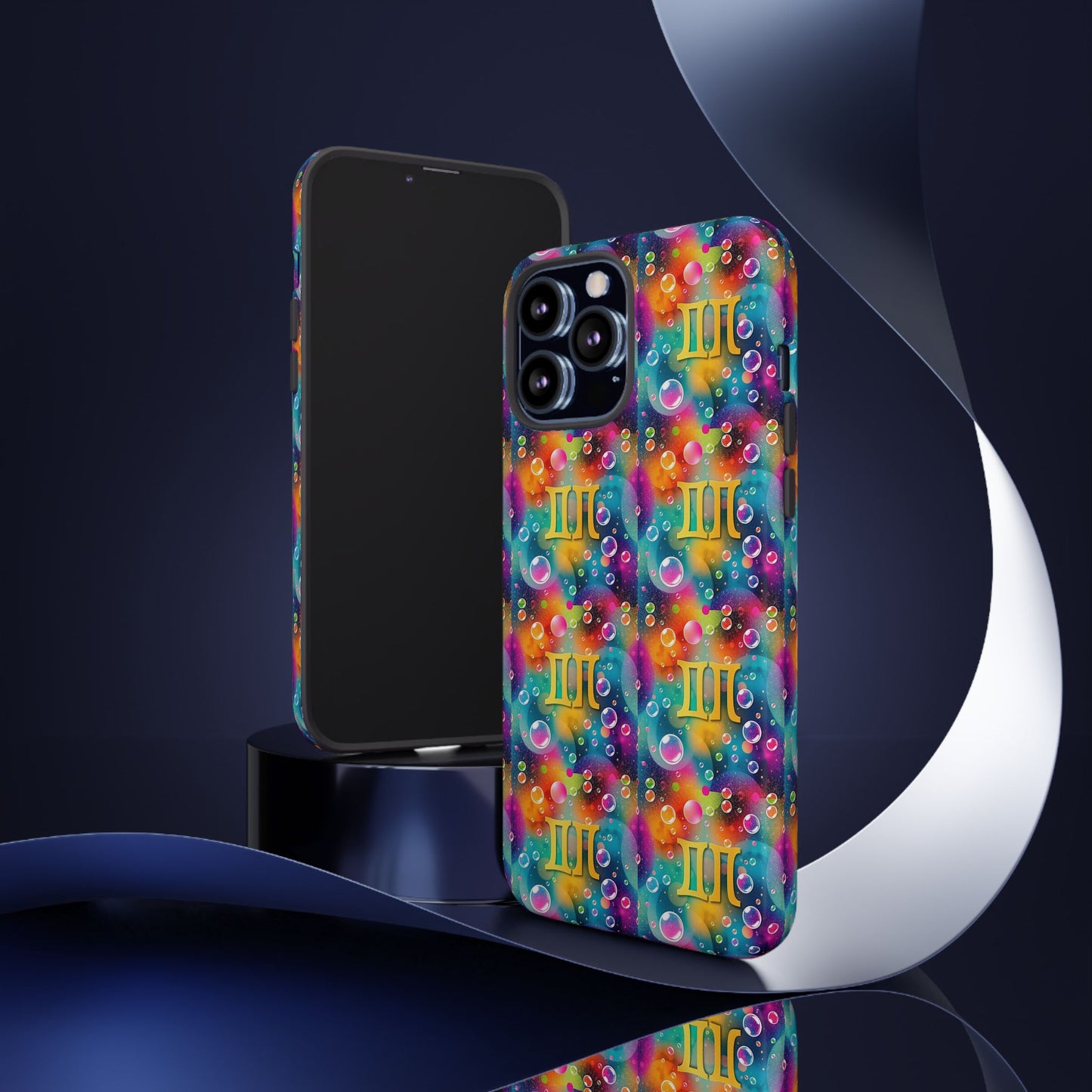 Tough Cases, Gemini, Zodiac v3, Bubble Pattern
