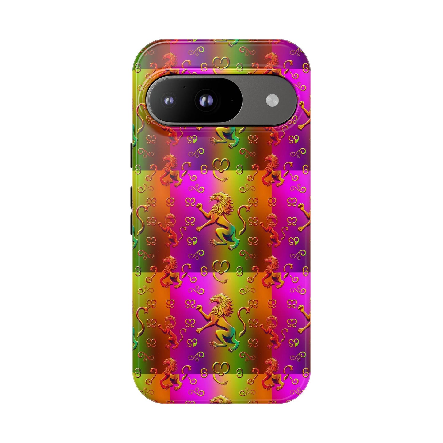 Tough Cases, Leo, Zodiac v1, Metal Pattern