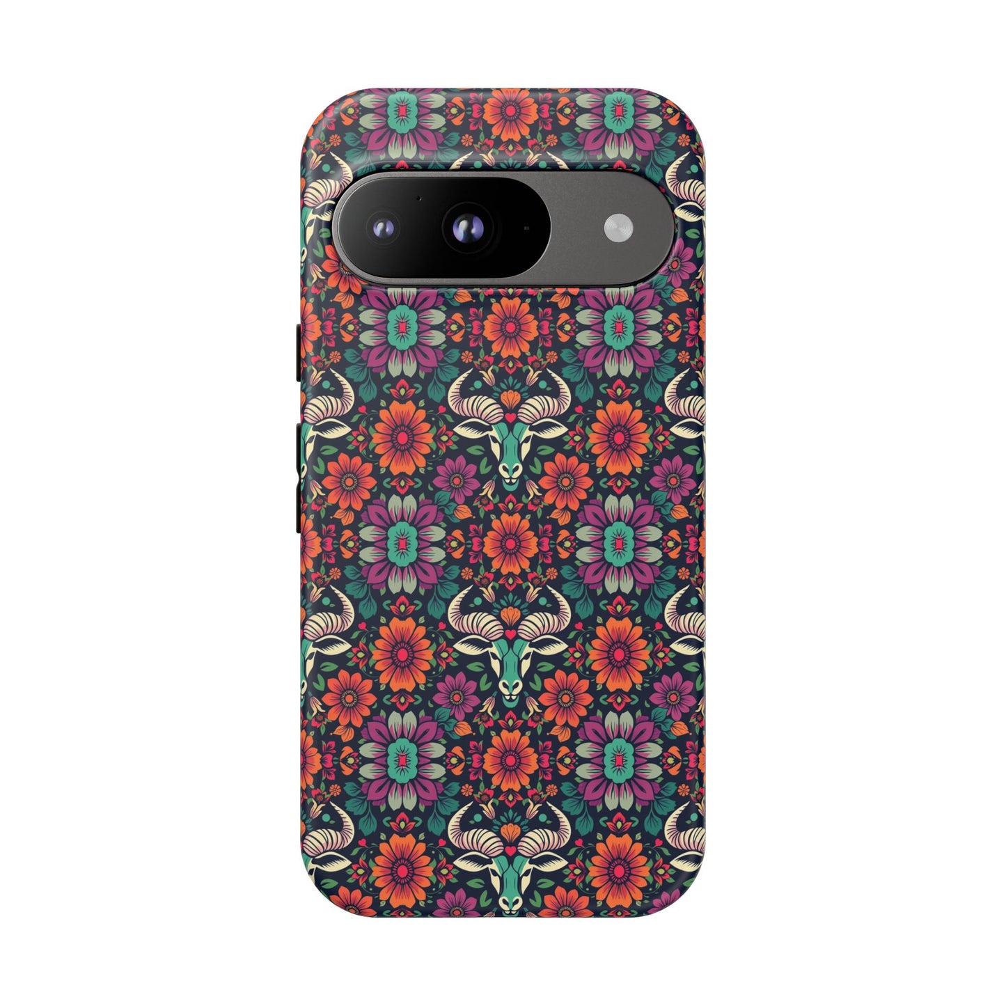 Tough Cases, Taurus, Zodiac v4, Flower Pattern