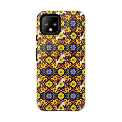 Tough Cases, Aquarius, Zodiac v3, Flower Pattern