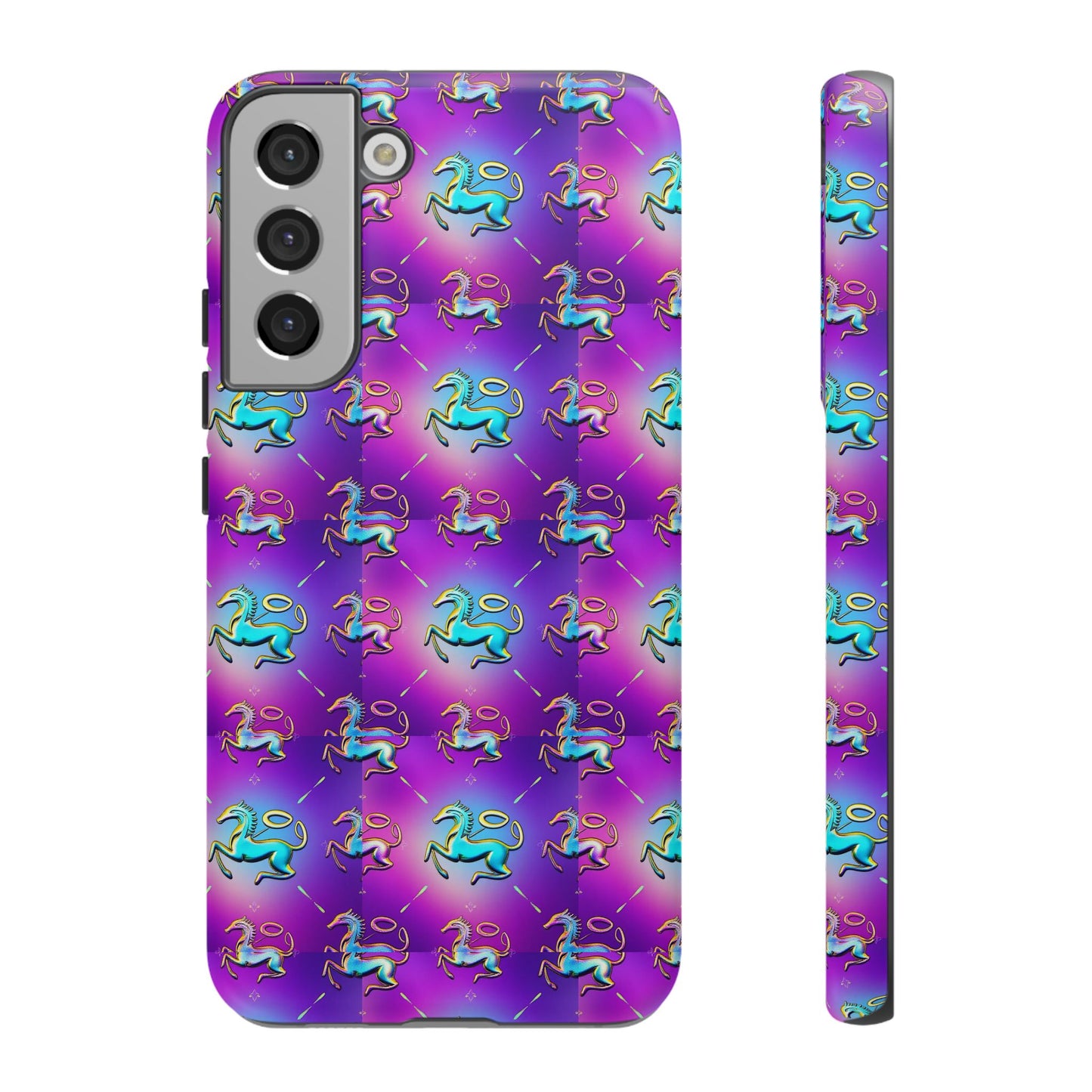 Tough Cases, Aquarius, Zodiac, Metal Pattern