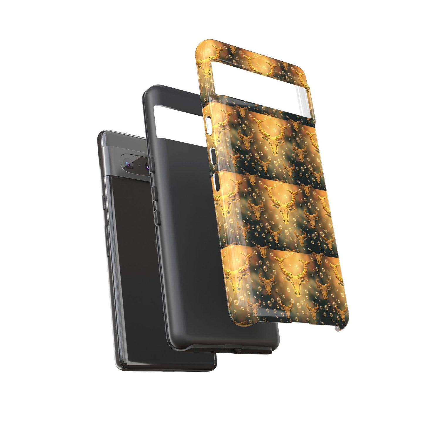 Tough Cases, Taurus, Zodiac v1, Bubble Pattern