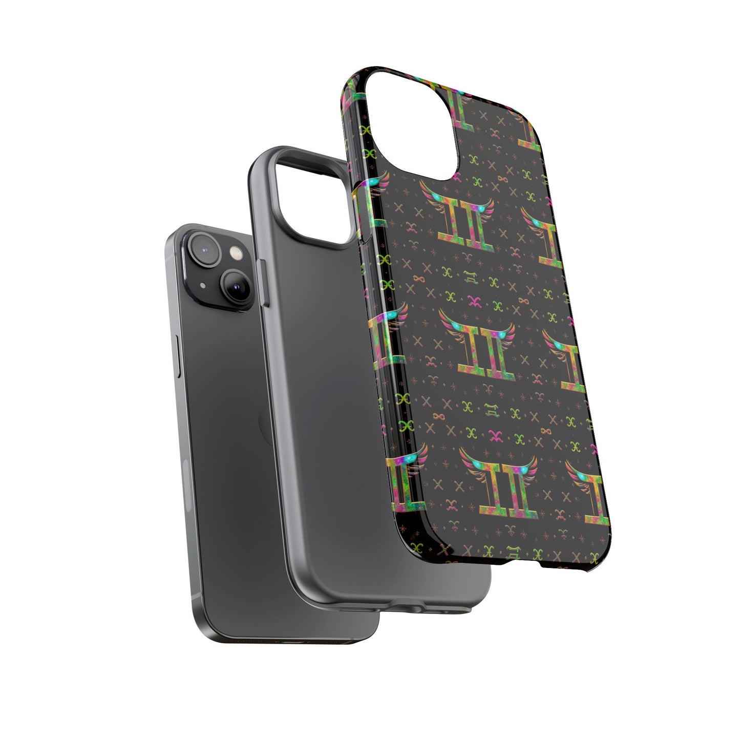 Tough Cases, Gemini, Zodiac v1, Metal Pattern