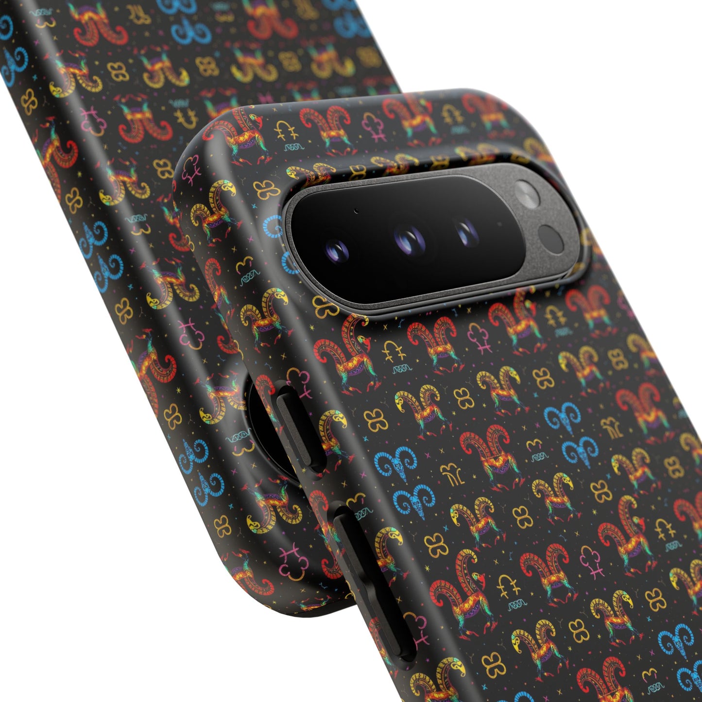 Tough Cases, Aries, Zodiac v1, Metal Pattern