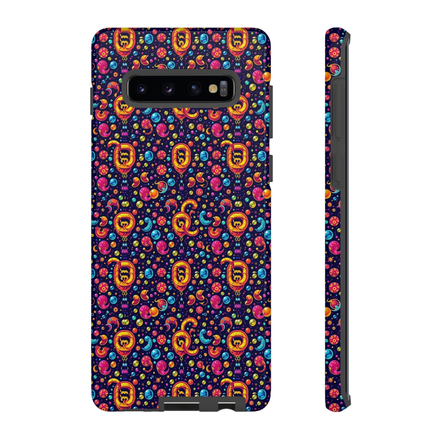 Tough Cases, Aquarius, Zodiac v1, Bubble Pattern