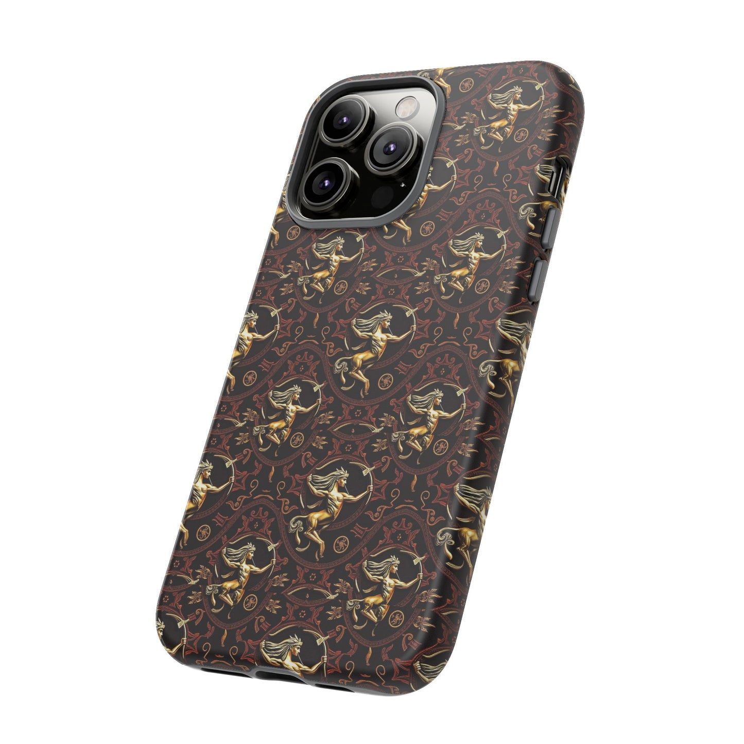 Tough Cases, Sagittarius, Zodiac, Metal Pattern