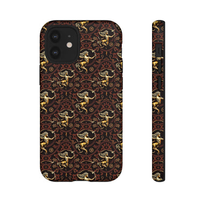 Tough Cases, Sagittarius, Zodiac, Metal Pattern