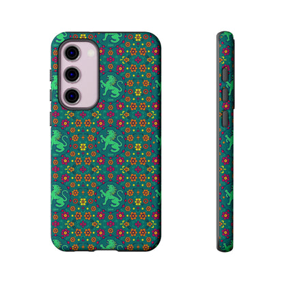 Tough Cases, Leo, Zodiac v3, Flower Pattern
