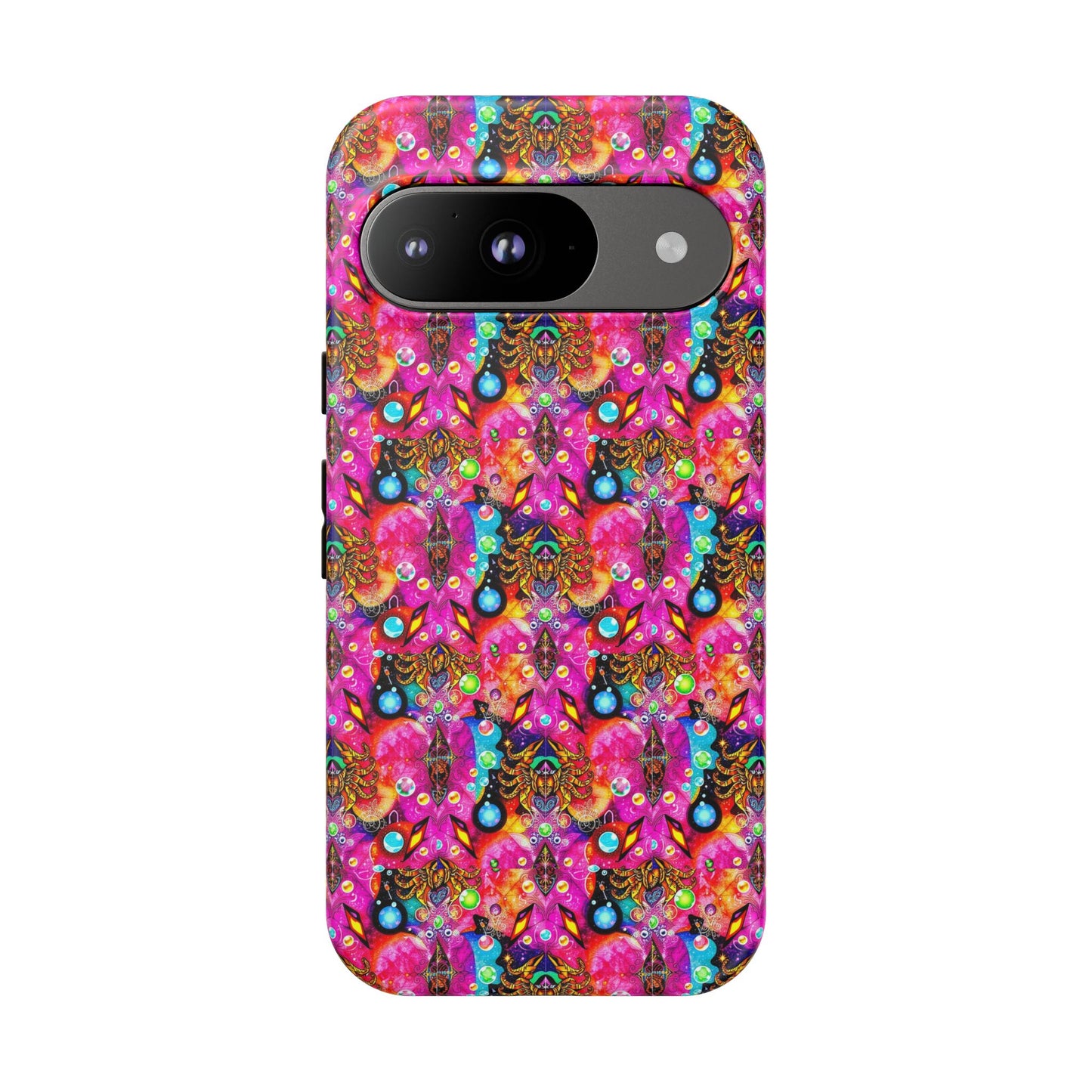 Tough Cases, Scorpio, Zodiac v1, Bubble Pattern