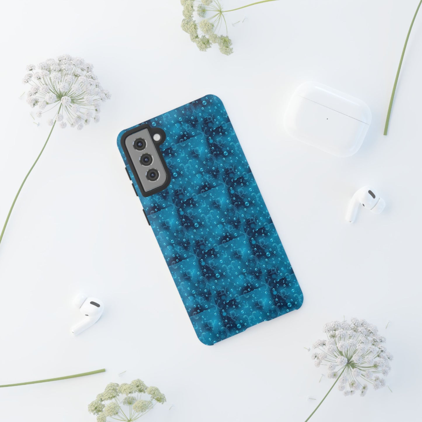 Tough Cases, Aquarius, Zodiac v3, Bubble Pattern