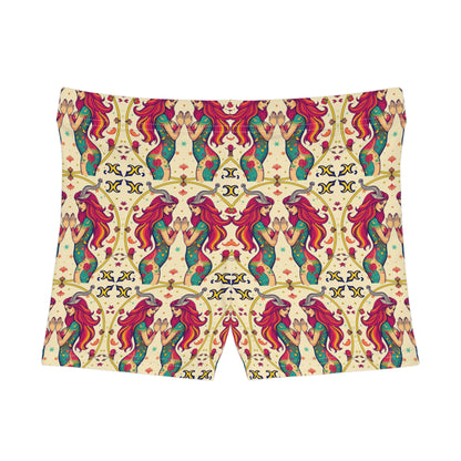 Women's Shorts, (AOP), Gemini, Zodiac, Sexy Pattern