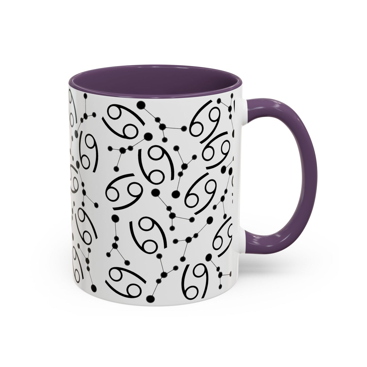 Accent Coffee Mug with the Cancer sign (11, 15oz)
