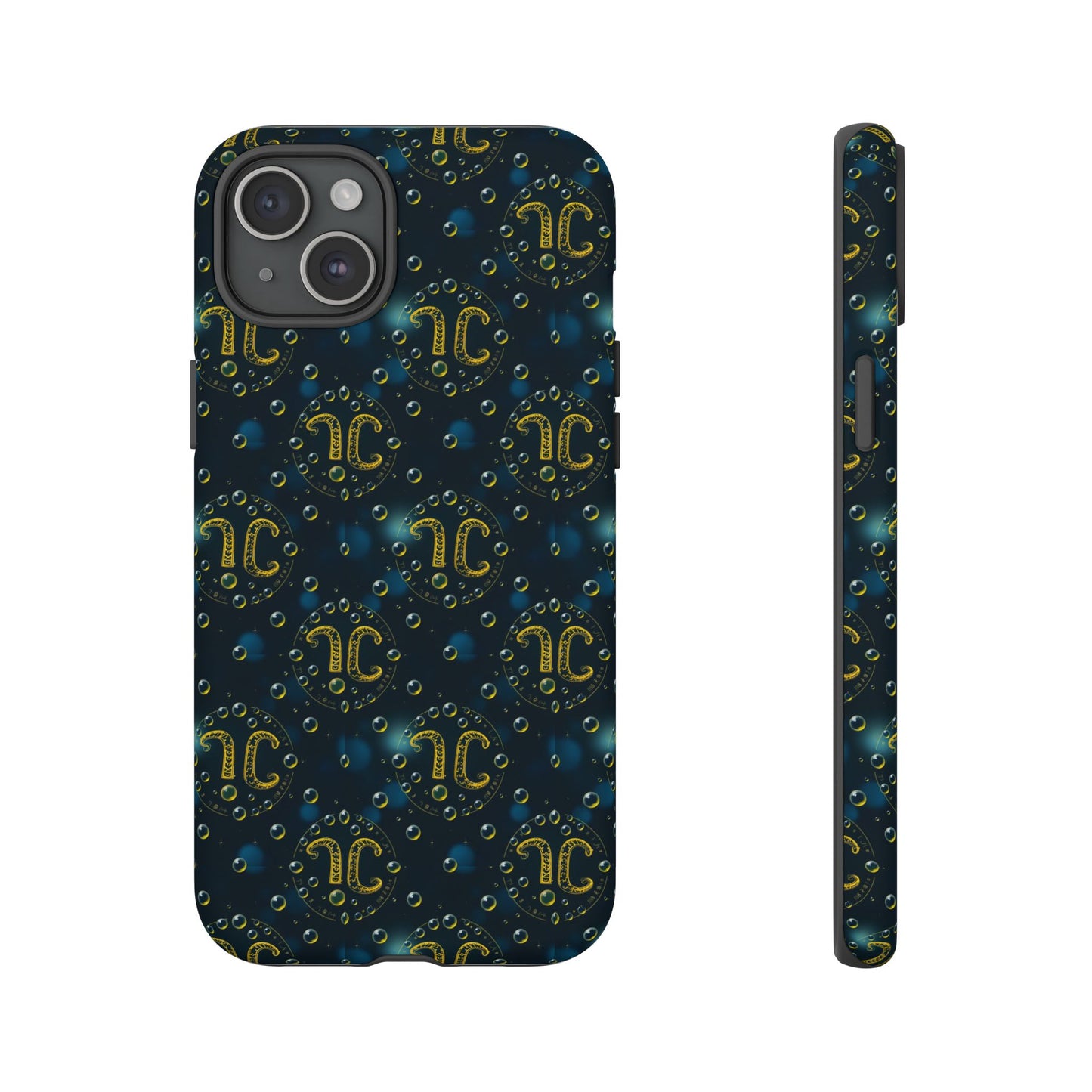 Tough Cases, Aquarius, Zodiac v2, Bubble Pattern