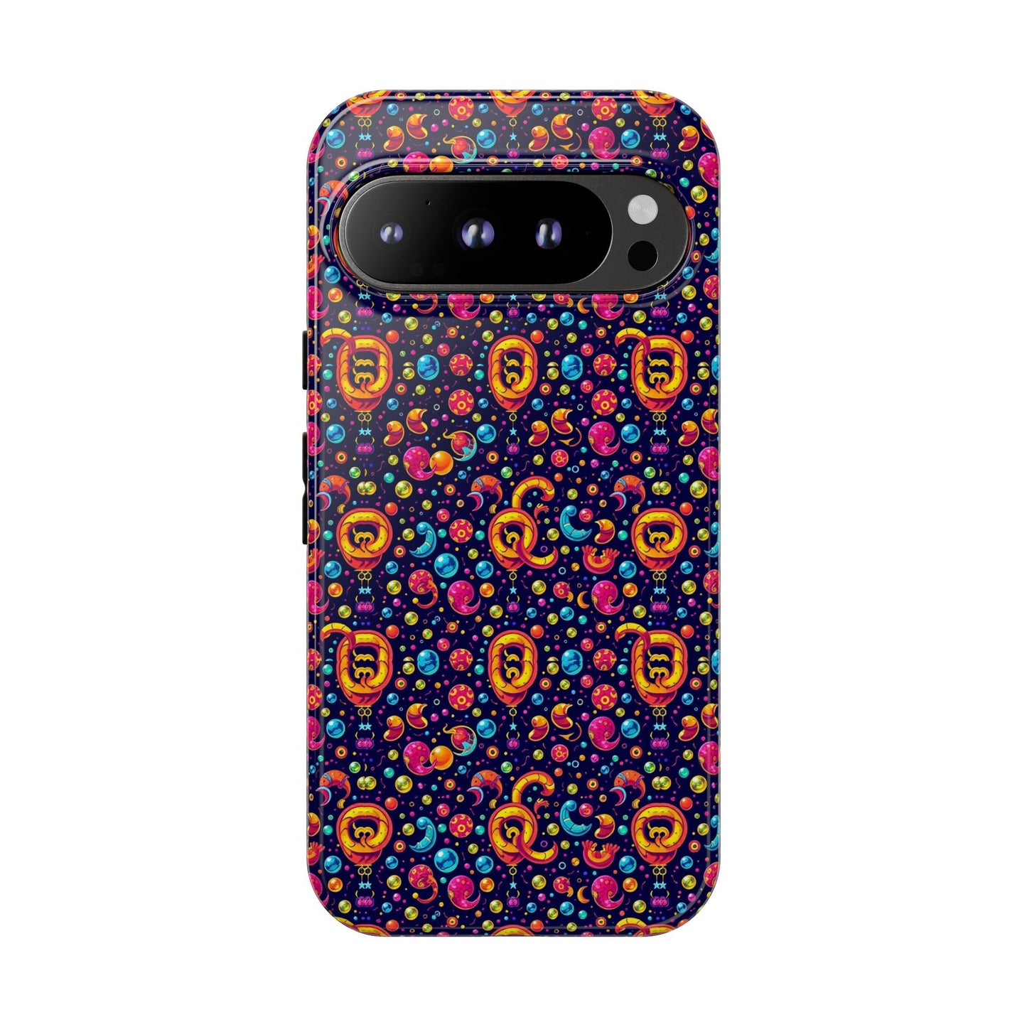 Tough Cases, Aquarius, Zodiac v1, Bubble Pattern