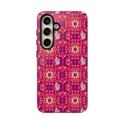 Tough Cases, Gemini, Zodiac v1, Flower Pattern