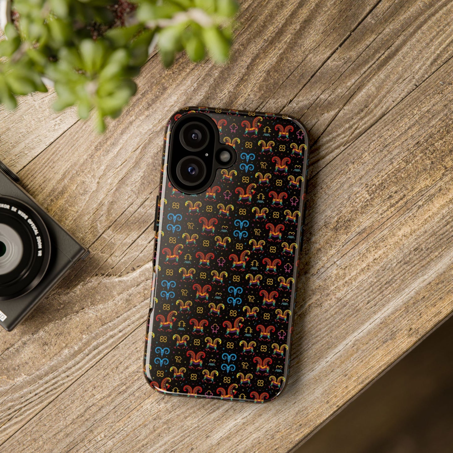 Tough Cases, Aries, Zodiac v1, Metal Pattern