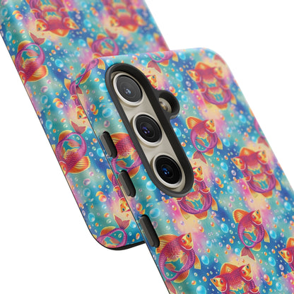 Tough Cases, Pisces, Zodiac v1, Bubble Pattern