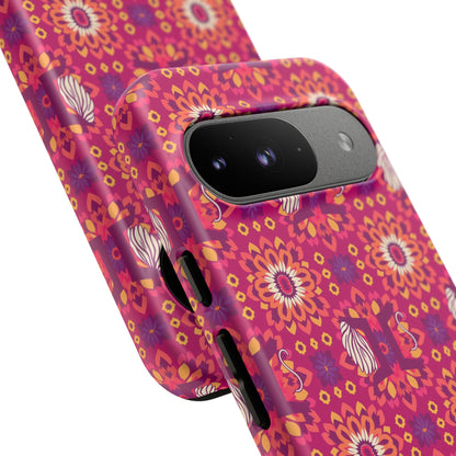 Tough Cases, Gemini, Zodiac v1, Flower Pattern