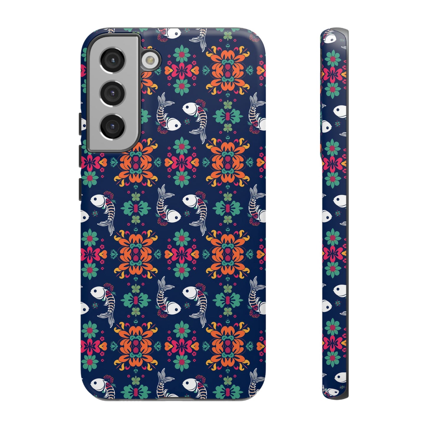 Tough Cases, Pisces, Zodiac, Flower Pattern