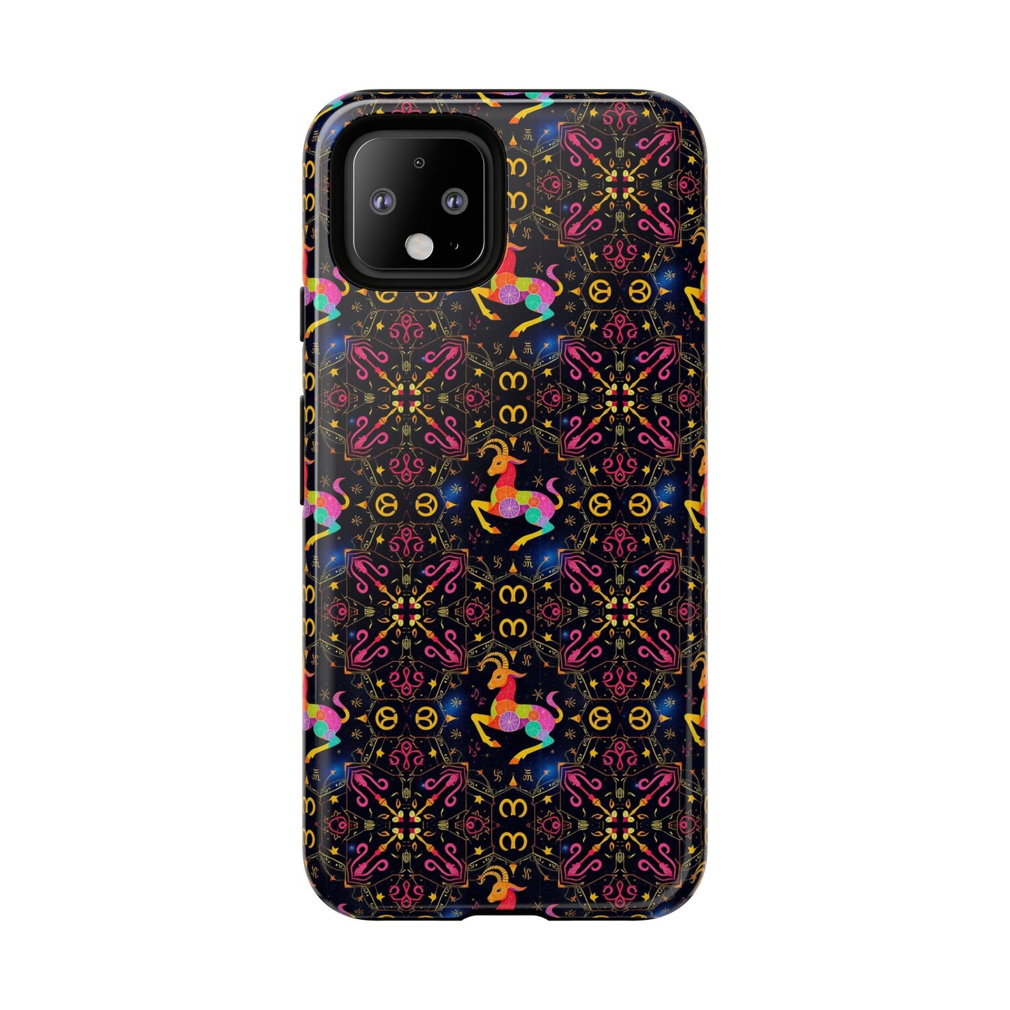 Tough Cases, Capricorn, Zodiac v2, Metal Pattern