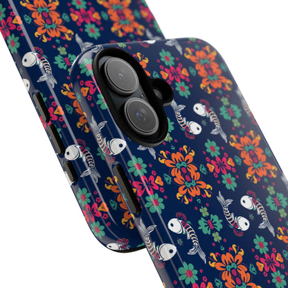 Tough Cases, Pisces, Zodiac, Flower Pattern
