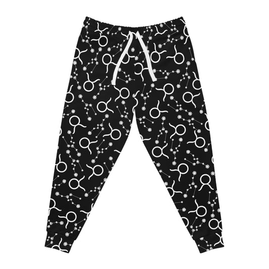 Athletic Joggers Taurus Zodiac sign (AOP)