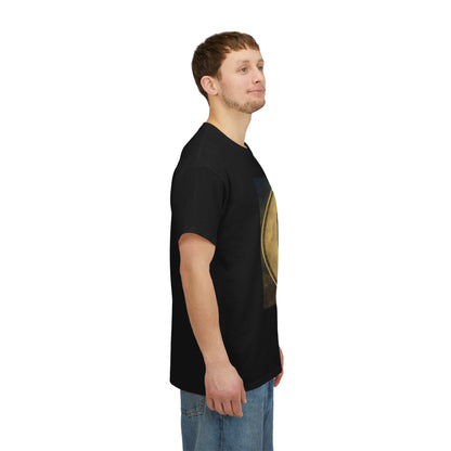 Unisex Heavy Cotton T-Shirt, Animal Angel v1, Virgo Zodiac Design