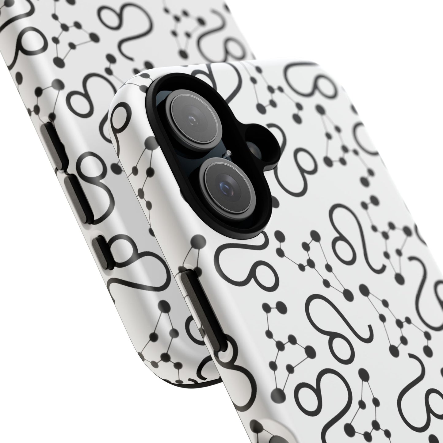 Tough Cases with the Leo Zodiac sign for iPhone, Samsung Galaxy, and Google Pixel devices