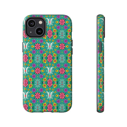 Tough Cases, Aquarius, Zodiac v4, Flower Pattern
