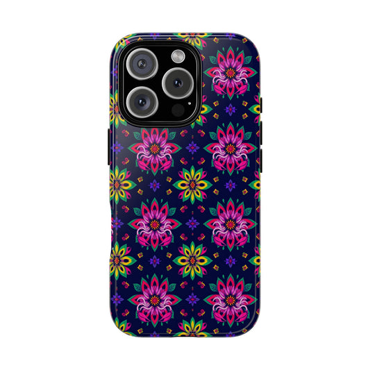 Tough Cases, Scorpio, Zodiac v4, Flower Pattern