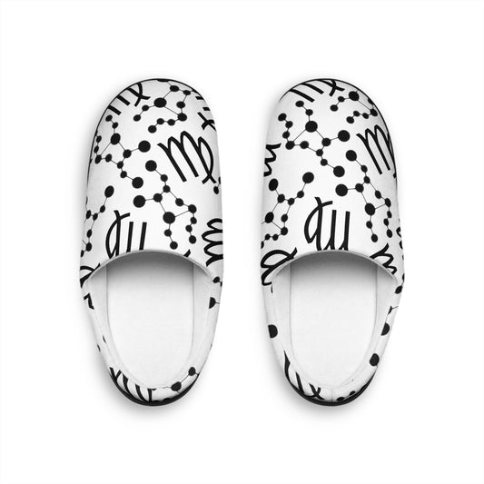 Women's Indoor Slippers, Virgo Zodiac Sign