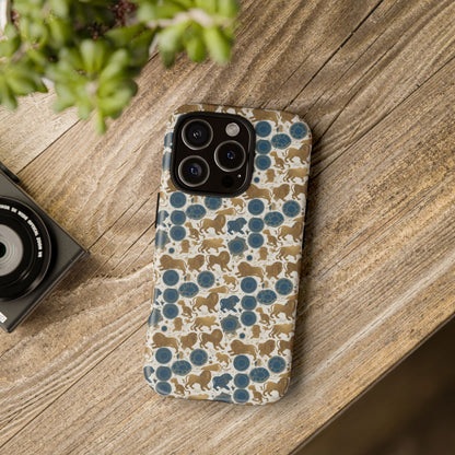 Tough Cases, Leo, Zodiac v2, Metal Pattern