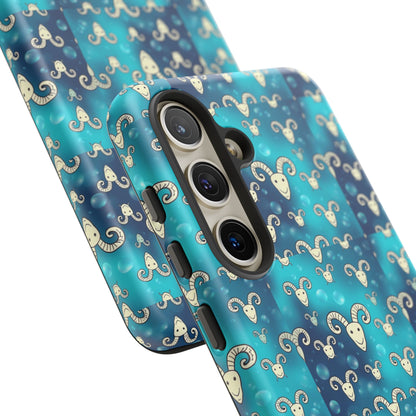 Tough Cases, Aries, Zodiac v1, Bubble Pattern
