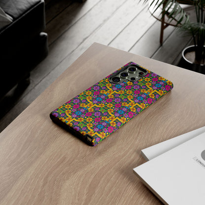 Tough Cases, Gemini, Zodiac v3, Flower Pattern