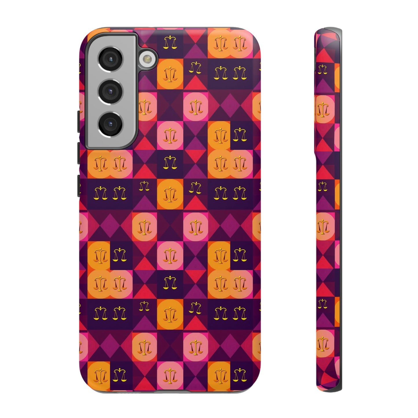 Tough Cases, Libra, Zodiac v1, Shape Pattern