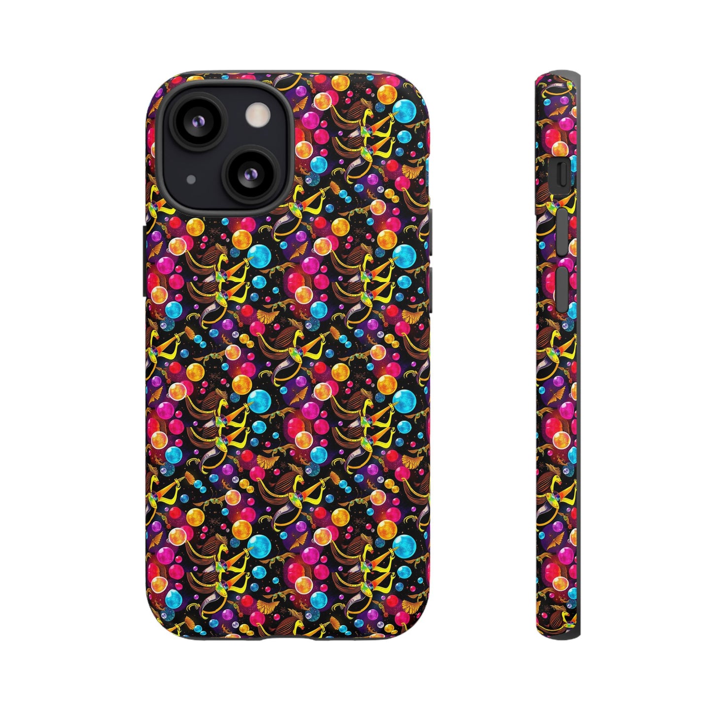 Tough Cases, Sagittarius, Zodiac v1, Bubble Pattern