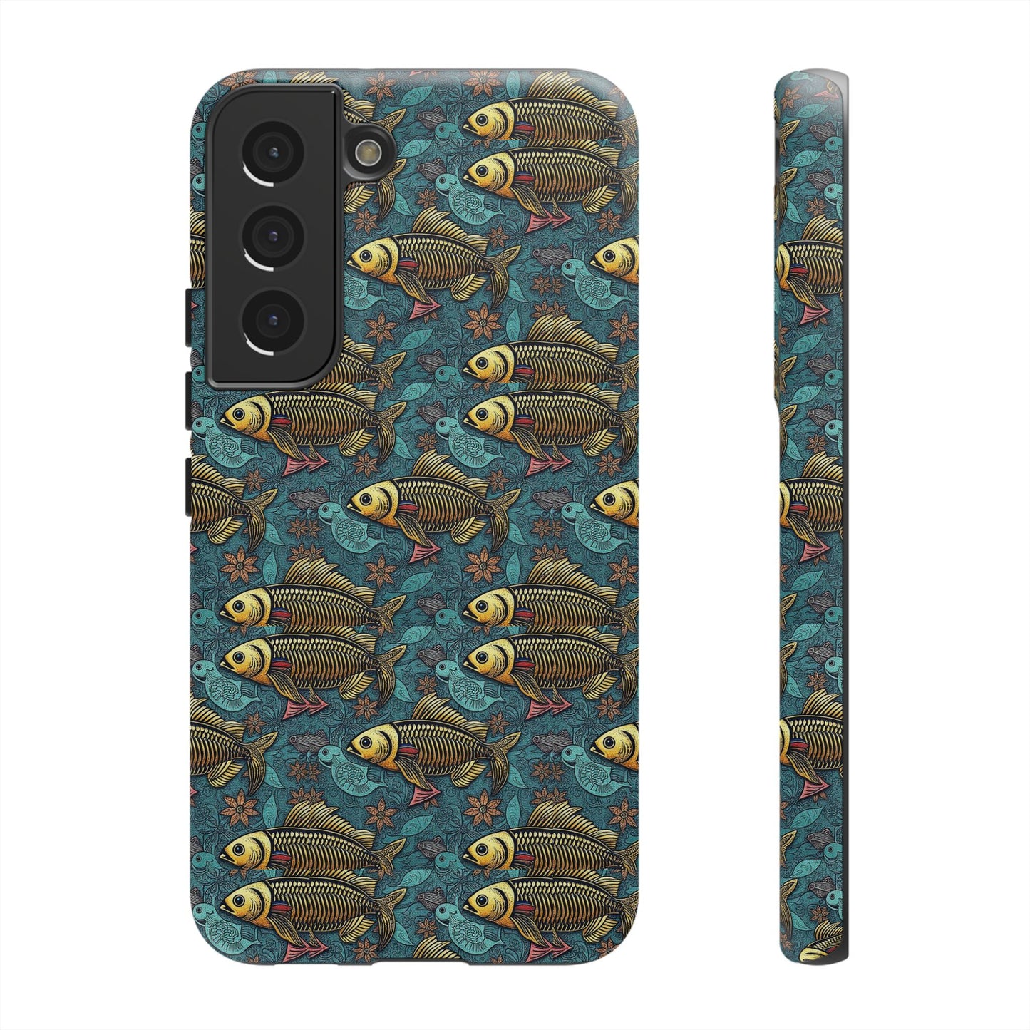 Tough Cases, Pisces, Zodiac v1, Metal Pattern