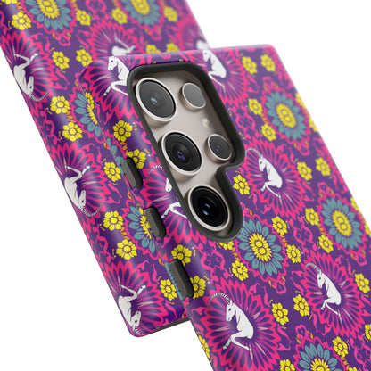 Tough Cases, Capricorn, Zodiac, Flower Pattern