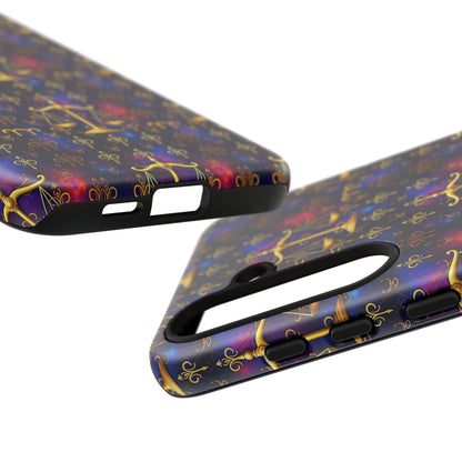 Tough Cases, Libra, Zodiac v2, Metal Pattern