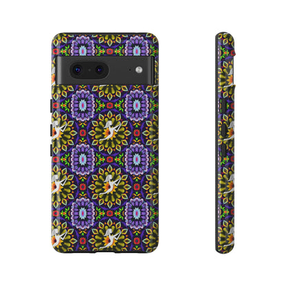 Tough Cases, Sagittarius, Zodiac v1, Flower Pattern