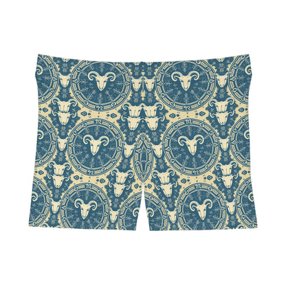 Women's Shorts, AOP, Aries, Zodiac Pattern