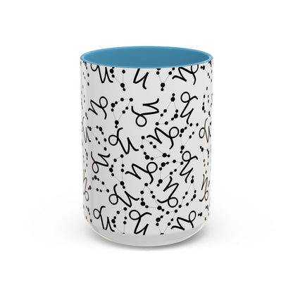 Accent Coffee Mug with the Capricorn sign (11, 15oz)