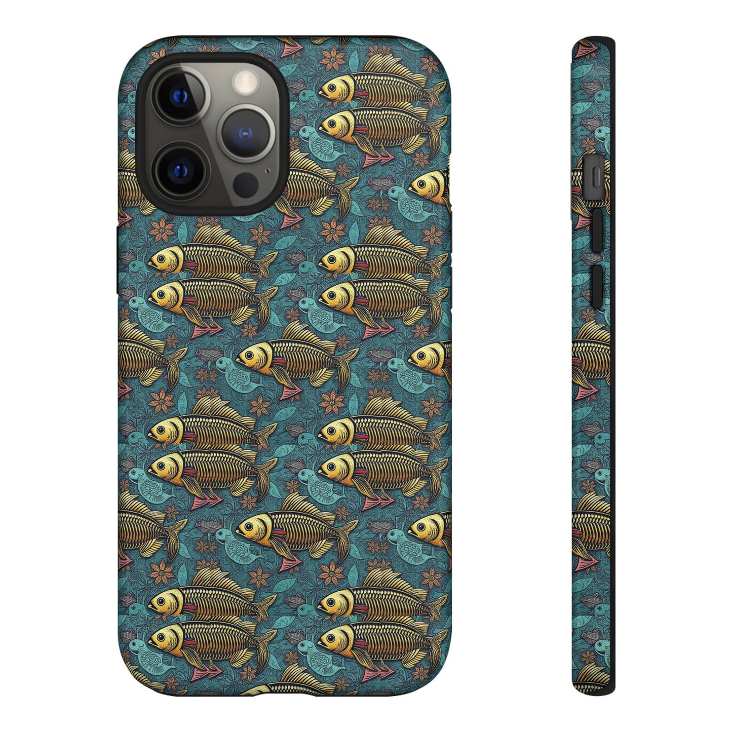 Tough Cases, Pisces, Zodiac v1, Metal Pattern