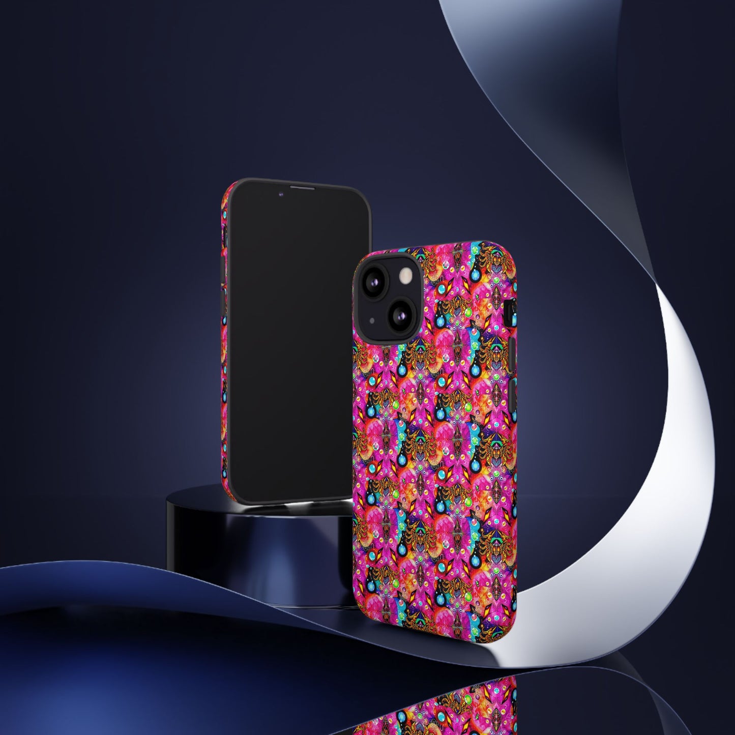 Tough Cases, Scorpio, Zodiac v1, Bubble Pattern