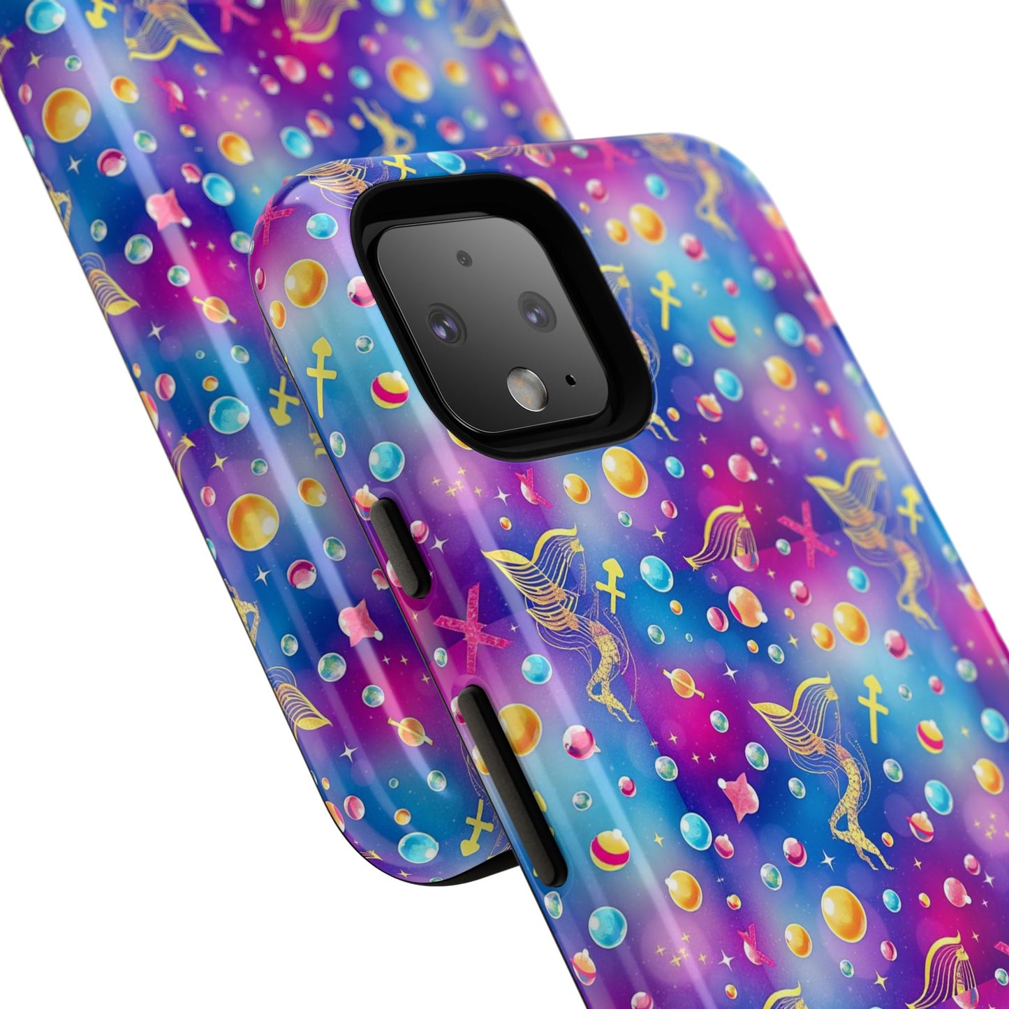 Tough Cases, Sagittarius, Zodiac v3, Bubble Pattern